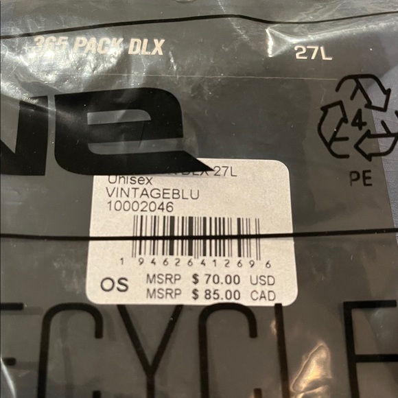 Dakine 365 Pack DLX 27L Vintage Blue Backpack/NWT - Picture 8 of 10